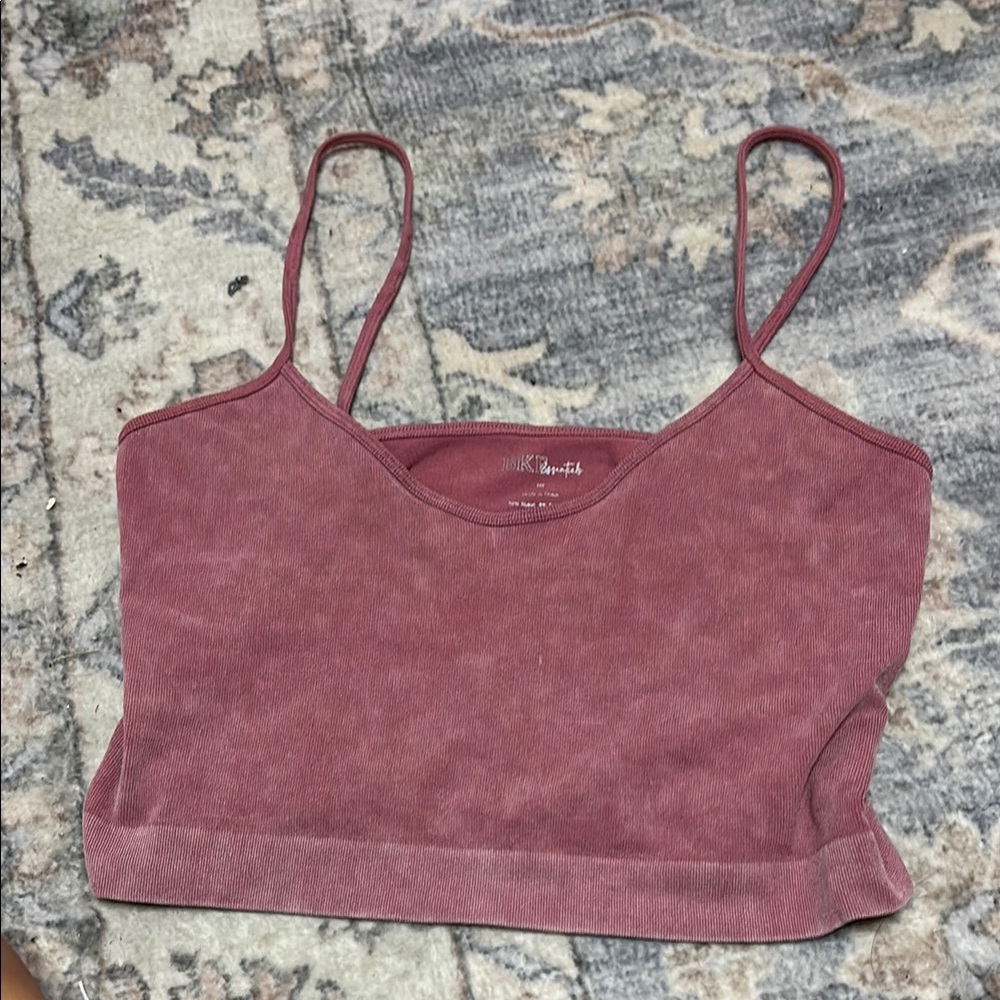 Women's Mauve Crop Top
